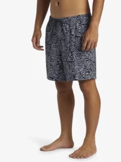 Quiksilver Mens Surfsilk Mix Volley 17" Swim Shorts -Sunny Fit Wear aqyjv03143 quiksilverw kvj6 frt2