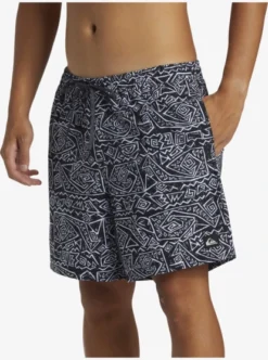 Quiksilver Mens Surfsilk Mix Volley 17" Swim Shorts -Sunny Fit Wear aqyjv03143 quiksilverw kvj6 frt3
