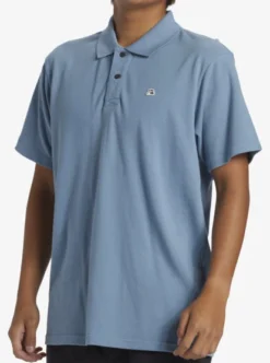 Quiksilver Mens DNA Polo Polo Shirt -Sunny Fit Wear aqykt03119 quiksilverw bkq0 frt3