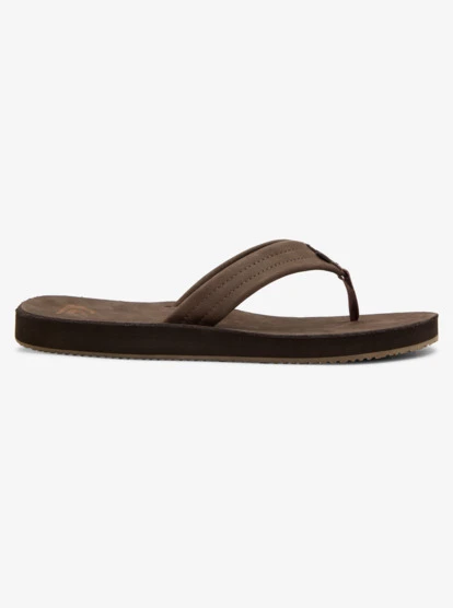 Quiksilver Mens Erreka Leather Sandals 2 Quiksilver Mens Erreka Leather Sandals - Image 2