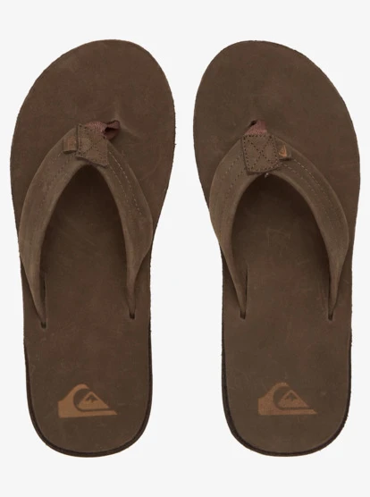 Quiksilver Mens Erreka Leather Sandals 3 Quiksilver Mens Erreka Leather Sandals - Image 3