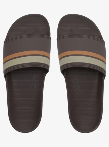 Quiksilver Mens Rivi Slide Slider Sandals 4 Quiksilver Mens Rivi Slide Slider Sandals - Image 4