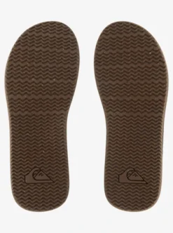 Quiksilver Mens Carver Natural Leather Sandals -Sunny Fit Wear aqyl101088 quiksilverp xccc bck1