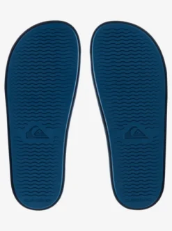 Quiksilver Mens Rivi Wordmark Slide Slider Sandals 9 Quiksilver Mens Rivi Wordmark Slide Slider Sandals -Sunny Fit Wear aqyl101221 quiksilverp byj6 bck1