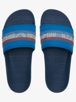 Quiksilver Mens Rivi Wordmark Slide Slider Sandals 8 Quiksilver Mens Rivi Wordmark Slide Slider Sandals -Sunny Fit Wear aqyl101221 quiksilverp byj6 frt4