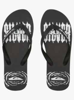 Quiksilver Mens Molokai Art Gregg Kaplan Flip-Flops 6 Quiksilver Mens Molokai Art Gregg Kaplan Flip-Flops -Sunny Fit Wear aqyl101264 quiksilverp kvj8 frt4