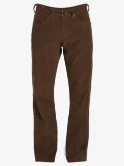 Quiksilver Mens Andy Y Andy Corduroy Trousers -Sunny Fit Wear aqynp03016 quiksilverv crn0 frt1