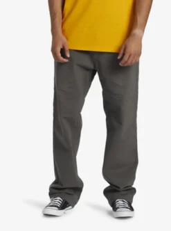 Quiksilver Mens Wilde Chino Chino Trousers -Sunny Fit Wear aqynp03020 quiksilverw kzm0 frt1