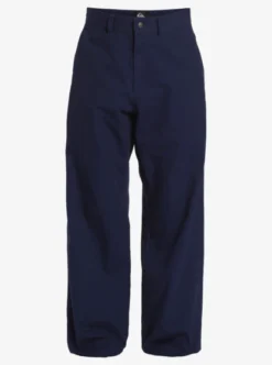 Quiksilver Mens Snyc Wide Leg Trousers -Sunny Fit Wear aqynp03021 quiksilverv bsk0 frt1