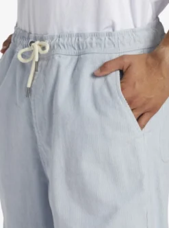 Quiksilver Mens DNA Beach Cord Corduroy Trousers -Sunny Fit Wear aqynp03023 quiksilverw bgj0 frt3