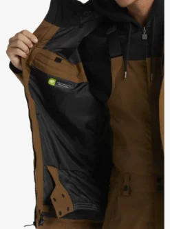 Quiksilver Mens Snyc Technical Snow Jacket -Sunny Fit Wear aqytj03006 quiksilverw cqk0 frt5