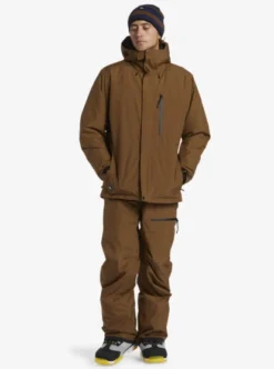 Quiksilver Mens Snyc Technical Snow Jacket -Sunny Fit Wear aqytj03006 quiksilverw cqk0 frt9