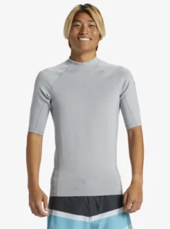 Quiksilver Mens Everyday Heat Short Sleeve UPF 50 Surf T-Shirt -Sunny Fit Wear aqywr03132 quiksilverw sje0 frt1