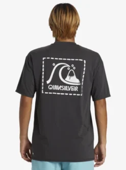 Quiksilver Mens DNA Surf Short Sleeve UPF 50 Surf T-Shirt -Sunny Fit Wear aqywr03138 quiksilverw kta0 bck1