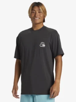 Quiksilver Mens DNA Surf Short Sleeve UPF 50 Surf T-Shirt -Sunny Fit Wear aqywr03138 quiksilverw kta0 frt2