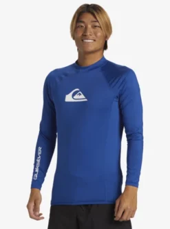 Quiksilver Mens Everyday Long Sleeve UPF 50 Surf T-Shirt -Sunny Fit Wear aqywr03142 quiksilverw byc0 frt2