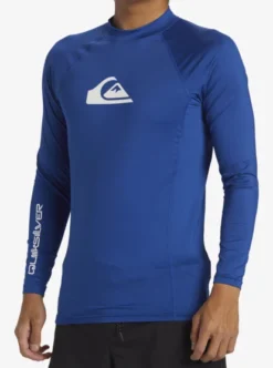 Quiksilver Mens Everyday Long Sleeve UPF 50 Surf T-Shirt -Sunny Fit Wear aqywr03142 quiksilverw byc0 frt3