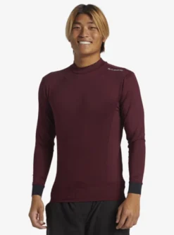 Quiksilver Mens Highline Long Sleeve UPF 50 Surf T-Shirt -Sunny Fit Wear aqywr03146 quiksilverw rsr0 frt2