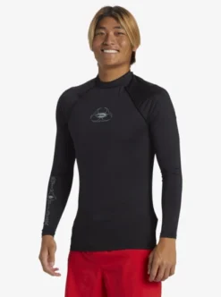 Quiksilver Mens Saturn Long Sleeve UPF 50 Surf T-Shirt -Sunny Fit Wear aqywr03149 quiksilverw kvj0 frt2