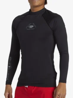 Quiksilver Mens Saturn Long Sleeve UPF 50 Surf T-Shirt -Sunny Fit Wear aqywr03149 quiksilverw kvj0 frt3