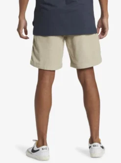 Quiksilver Mens Taxer Cord Corduroy Walk Shorts -Sunny Fit Wear aqyws03235 quiksilverw thz0 bck1
