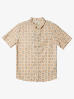 Quiksilver Mens Mandala Short Sleeve Shirt