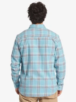 Quiksilver Mens Sanders Long Sleeve Shirt -Sunny Fit Wear aqywt03302 quiksilverw blg9 bck1