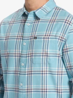 Quiksilver Mens Sanders Long Sleeve Shirt -Sunny Fit Wear aqywt03302 quiksilverw blg9 frt3