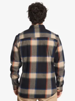 Quiksilver Mens Brooks Long Sleeve Shirt -Sunny Fit Wear aqywt03303 quiksilverw kvj9 bck1