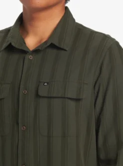 Quiksilver Mens Freefall Long Sleeve Shirt -Sunny Fit Wear aqywt03304 quiksilverw gaz9 frt3