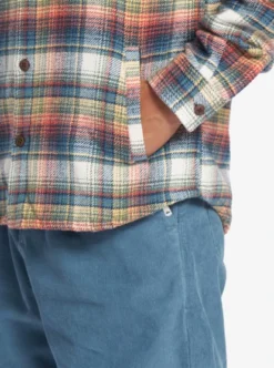 Quiksilver Mens Briggs Long Sleeve Shirt -Sunny Fit Wear aqywt03305 quiksilverw mmz9 frt4