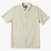 Quiksilver Mens Pacific Stripe Short Sleeve Shirt