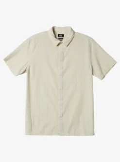 Quiksilver Mens Pacific Stripe Short Sleeve Shirt