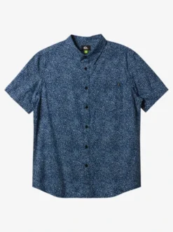 Quiksilver Mens Apero Organic Classic Short Sleeve Pocket Shirt