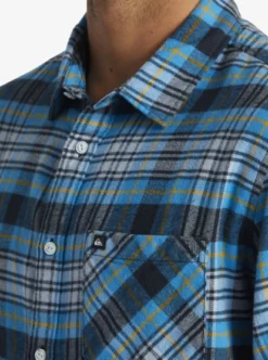 Quiksilver Mens QS Classic Flannel Shirt -Sunny Fit Wear aqywt03332 quiksilverw bnh1 frt3