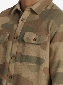 Quiksilver Mens Venture Long Sleeve Overshirt -Sunny Fit Wear aqywt03333 quiksilverw gpb6 frt3