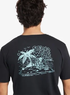 Quiksilver Mens Send Wax T-Shirt -Sunny Fit Wear aqyzt09438 quiksilverw kvj0 frt4