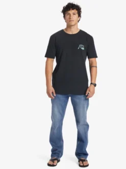 Quiksilver Mens Send Wax T-Shirt -Sunny Fit Wear aqyzt09438 quiksilverw kvj0 frt9