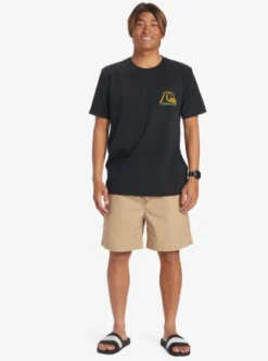 Quiksilver Mens Island Cap T-Shirt -Sunny Fit Wear aqyzt09439 quiksilverw kvj0 frt9
