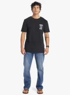 Quiksilver Mens Global Force T-Shirt -Sunny Fit Wear aqyzt09441 quiksilverw kvj0 frt9