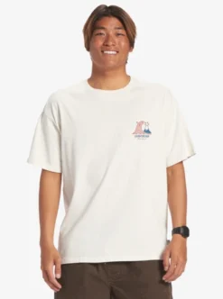 Quiksilver Mens QS Roadways T-Shirt -Sunny Fit Wear aqyzt09444 quiksilverw wby0 frt1