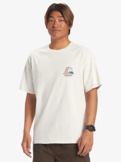 Quiksilver Mens QS Roadways T-Shirt -Sunny Fit Wear aqyzt09444 quiksilverw wby0 frt2