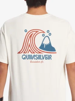 Quiksilver Mens QS Roadways T-Shirt -Sunny Fit Wear aqyzt09444 quiksilverw wby0 frt4