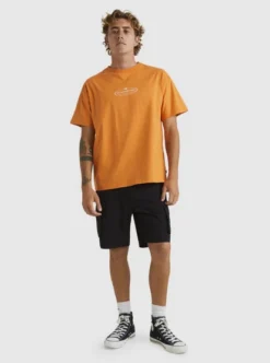 Quiksilver Mens Trinity Oversized T-shirt -Sunny Fit Wear aqyzt09481 quiksilverw nlp0 frt9