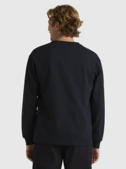 Quiksilver Mens Tilt Long Sleeve T-Shirt -Sunny Fit Wear aqyzt09485 quiksilverw kvj0 bck1