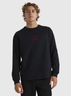 Quiksilver Mens Tilt Long Sleeve T-Shirt -Sunny Fit Wear aqyzt09485 quiksilverw kvj0 frt1