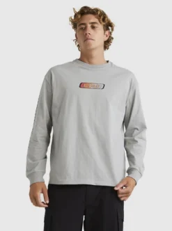 Quiksilver Mens Utopia Long Sleeve T-Shirt -Sunny Fit Wear aqyzt09487 quiksilverw szn0 frt1