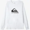 Quiksilver Mens Snyc Graphic Long Sleeve T-Shirt