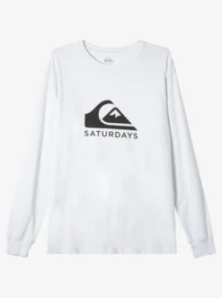 Quiksilver Mens Snyc Graphic Long Sleeve T-Shirt