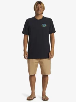 Quiksilver Mens Stay Peaceful T-Shirt -Sunny Fit Wear aqyzt09541 quiksilverw kvj0 frt9